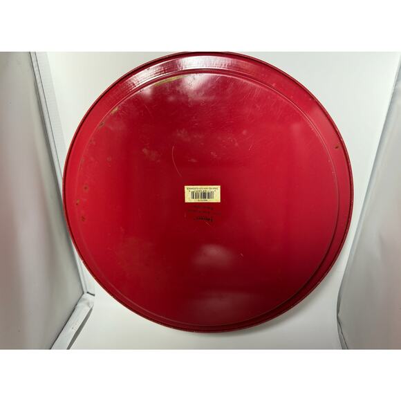 Vintage 90's Red Santa Nordic Tray Christmas Decor Wim‎ Schimmer Winter - Picture 4 of 5